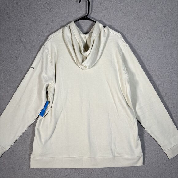 NWT Columbia Women’s Plus Size 2X Trek Graphic Hoodie MSRP $55 Cream Off White - Picture 10 of 12